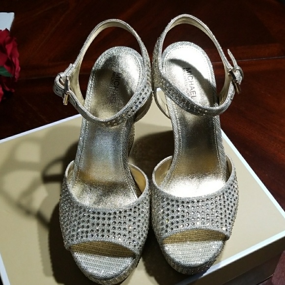 Michael Kors Beautiful open toe "Bennett Platform" - Picture 7 of 8